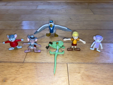 Disney Applause Rescuers Down Under Figure Frank Jake Cody Wilbur Bernard Bianca Cover