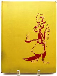 Wolf in Chef's Clothing VTG 1950 Hardcover Picture Cookbook Cook & Drink MCM 50s - Picture 1 of 13