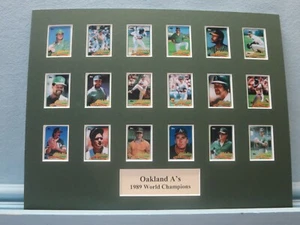 Oakland A's - 1989 World Series Champs - The Earthquake World Series - Picture 1 of 1