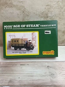 MERIT ‘AGE OF STEAM’ HO/OO GAUGE 1926 Thornycroft Type PB 4-Ton Lorry #5136 - Picture 1 of 4