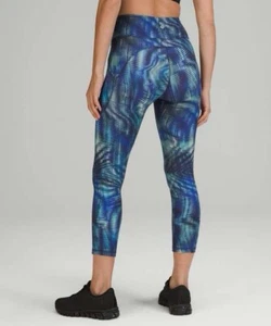 Lululemon Invigorate High-Rise Tight Legging Shapeshifter Flux Blue Multi Größe 2 - Bild 1 von 15