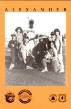 1985 Fresno Giants Smokey Bear #25 Tommy Alexander Meansville Georgia GA Card