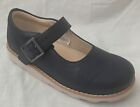 BNIB Clarks Girls Crown Honor Navy Leather Air Spring Shoes E/F/G Fitting