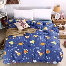 3D Color Rocket NAO7853 Bed Pillowcases Quilt Duvet Cover Set Queen King Fay