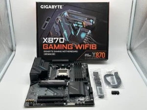 GIGABYTE X870 GAMING WIFI6 AM5 LGA 1718, ATX, DDR5, 3x M.2, PCIe 5.0, USB4 READ - Picture 1 of 10