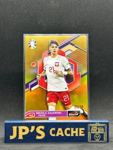 2023 Finest Road to UEFA Euro 2024 Nicola Zalewski Gold Refractor #/50 #60 - Picture 1 of 1