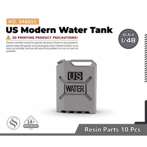 SSMODEL SS848855 1/48 Model Upgrade Parts US Water Cans - Picture 1 of 11