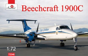 Beechcraft 1900C Airplane Scale 1/72 - Plastic model kit AMODEL 72346 - Picture 1 of 12