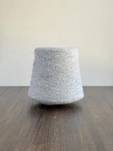420g 16% Mohair 16% Wool 24% Nylon 44% Acrylic Loop Yarn Cone Italy Unlabeled - Picture 1 of 8
