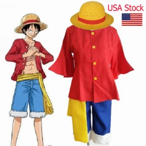 ONE PIECE 2da generación Monkey D Luffy ONE Cosplay Disfraz Después de 2 años - Imagen 1 de 2