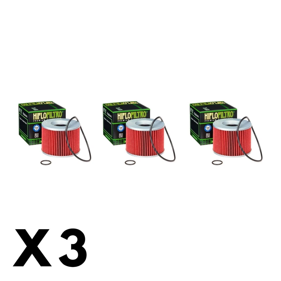 Paquete de 3 filtros de aceite Hiflo para Triumph 900 Thunderbird 1995-2003 Foto 1 de 1