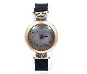 Antique Ladies PASKAR 10 Jewel Hand Winding 10 Yr Gold Filled DEFIANCE Watch - Picture 1 of 9