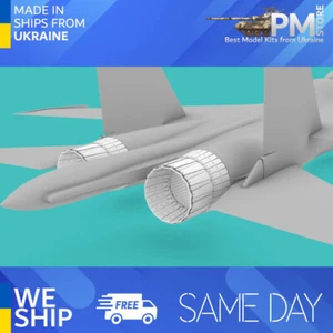 Rise144 Models RM086 1/144 Su-27 Exhaust Open version for Trumpeter kit - Picture 1 of 3