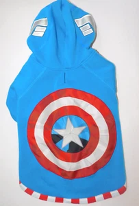 Ropa para Perros XL Capitán América Sudadera con Capucha Perro Grande VERIFICAR MEDIDAS - Imagen 1 de 4