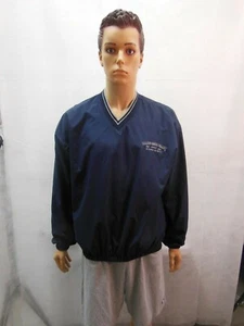 Hard Rock Cafe Atlantic City Pullover Jacket Blue Mens M - Picture 1 of 6