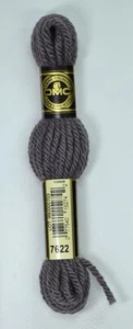 DMC Tapestry Wool, 8m SKEIN, Colour 7622 PEWTER GREY, Laine Colbert Wool - Imagen 1 de 1