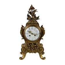 Horloge de Table Palais Royal Bronze Doré - France XIXe Siècle