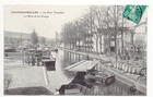 CHAMPIGNEULLES Meurthe et moselle CPA 54 Pont Tournant péniche port forges
