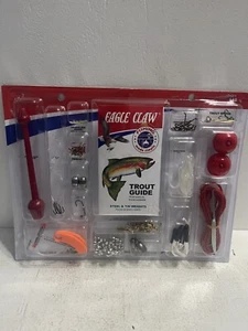 - 119 Piece Trout Fresh Water Fishing Kit Eagle Claw Brand New - Picture 1 of 2