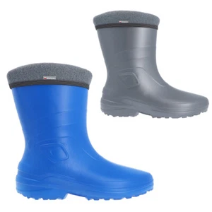 DEMAR leichte Damen EVA Gummistiefel gefüttert Regenstiefel Stiefelsocken LUCY - Bild 1 von 11