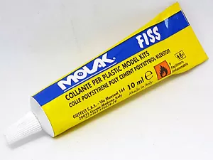 COLLA TRASPARENTE 10 ml MODEL KITS MOLAK FISS COLLANTE X SCATOLE DI MONTAGGIO - Foto 1 di 1