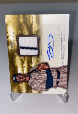 2013 Bowman Inception Slade Heathcott Auto Patch #AR-SH - Image 1 of 4