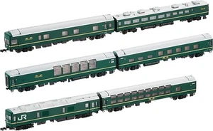 KATO N gauge 24 series Twilight Express basic 6-car set 10-869 model railroad - Picture 1 of 9