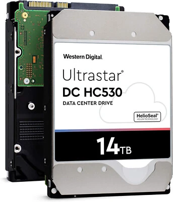 WD Ultrastar DC HC530 14TB SATA 6G 3.5" 7200RPM Enterprise HDD - WUH721414ALE604 - Image 1 of 4