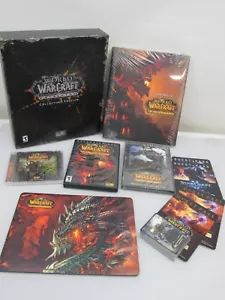 World of Warcraft Cataclysm Collector's Edition SOME STILL SEALED, KEYS ARE USED - Imagen 1 de 16