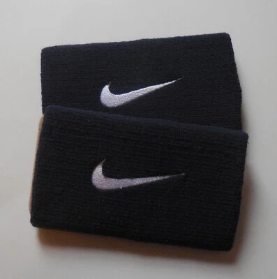 Nike Premier Doublewide Wristbands Tennis 2021 College Navy/White 1 pair - Image 1 of 2