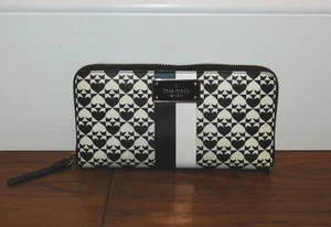 Portafoglio Kate Spade Penn Place Neda Zippy Continental Zip Around Logo BELLO! - Foto 1 di 10