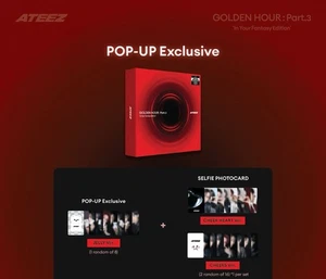 ATEEZ - GOLDEN HOUR : Part.3 'In Your Fantasy Edition' - POP UP Exclusive - Picture 1 of 1