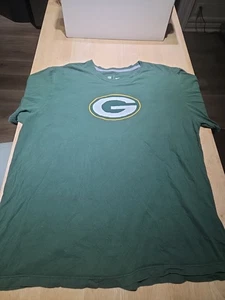 Nike Mens 2XL XXL NFL Football Green Bay Packers #52 Matthews Green S/S T Shirt - Picture 1 of 6