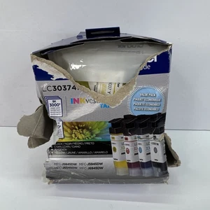 Brother LC 30373 PKS XXL Lc 3037 Bk XXL 4 Pack NUEVO Caja Envejecida - Imagen 1 de 3
