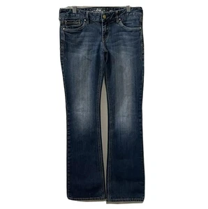 EXPRESS JEANS WOMENS BOOT CUT DENIM BLUE JEANS SIZE 41 - Picture 1 of 11