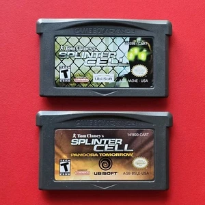 Game Boy Advance Tom Clancy's Splinter Cell GBA Games Pandora Tomorrow Original - Picture 1 of 11