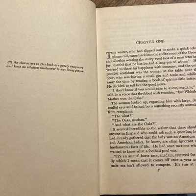 Vintage Ring for Jeeves  P. G. Wodehouse 1953 2nd impression HB - Image 1 of 4