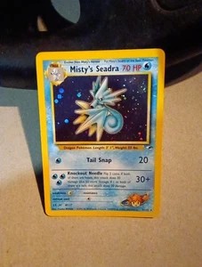 Misty's Seadra 009/132 Gym Heroes Holo Pre Release  - Bild 1 von 3