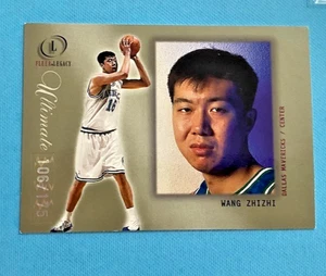 ~ 2001 Fleer Ultimate Legacy WANG ZHIZHI RC #'d /175Rookie RC Mavericks ~ - Picture 1 of 2