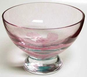 Caithness Tranquility Collection 7" Large Bowl-Pink - Boxed 3483269 - Picture 1 of 1