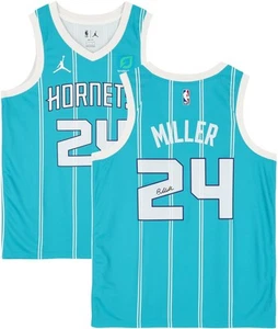 Brandon Miller Charlotte Hornets Autographed Teal Nike Swingman Jersey - Picture 1 of 5