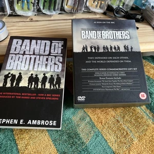 Band of Brothers DVD Box Set BBC, Tom Hanks + Original Book in paperback - Picture 1 of 15