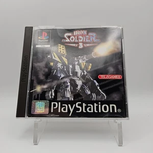 Iron Soldier 3 PlayStation 1 PS1 Juego Completo PAL Probado, ¡Raro! - Imagen 1 de 5