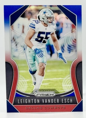 2019 Panini Prizm Red White & Blue #41 Leighton Vander Esch Dallas Cowboys - Image 1 of 2