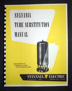 Amplificador manual de sustitución de tubos Sylvania 1950 radioaficionado - Imagen 1 de 1