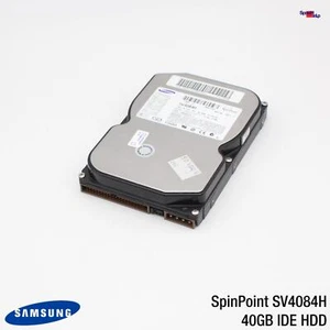 SAMSUNG SPINPOINT SV4084H 40GB HDD FESTPLATTE HARD DISK IDE 40PIN PATA ATA 40.8G - Bild 1 von 3