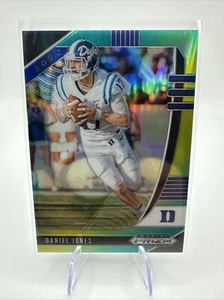 Daniel Jones 2020 Prizm Draft Picks Green Yellow Prizm #23 #/249 Duke Giants SP - Picture 1 of 3