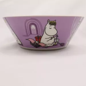 Arabia Snorkmaiden in Lilac Color Bowl 15cm Moomin Classics Finland 2020 - Picture 1 of 8