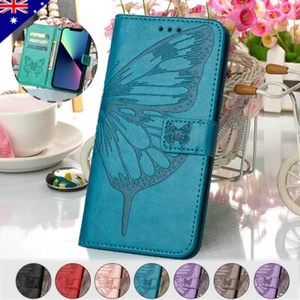 For iPhone 16 15 14 13 12 11 Pro Max XR XS/8 Plus Leather Case Wallet Flip Cover - Picture 1 of 52