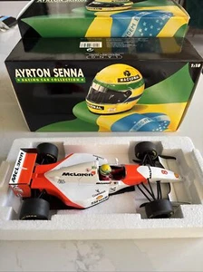 Ayrton Senna Racing Car Collection McLaren MP4/8 - 1:18 - Shell Model Car 1993 - Picture 1 of 4